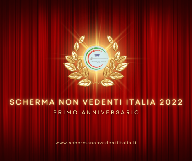 Primo anniversario di schermanonvedentiitalia