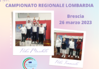 I podi del campionato regionale Lombardia 2023