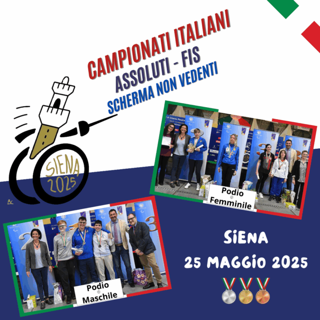 Il Podio dei Campionati Italiani Assoluti Siena 2025