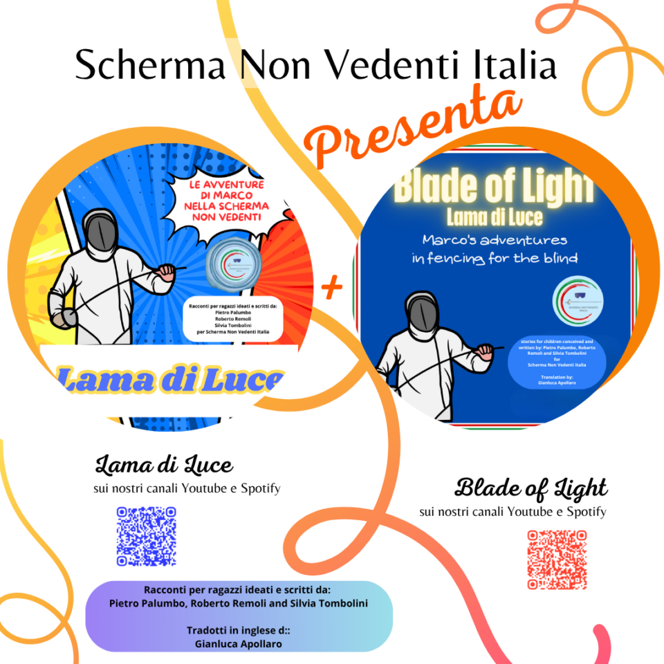 Scopri le storie di Marco in Lama di Luce — e nella versione inglese Blade of Light.
Playlist su Youtube e Spotify.